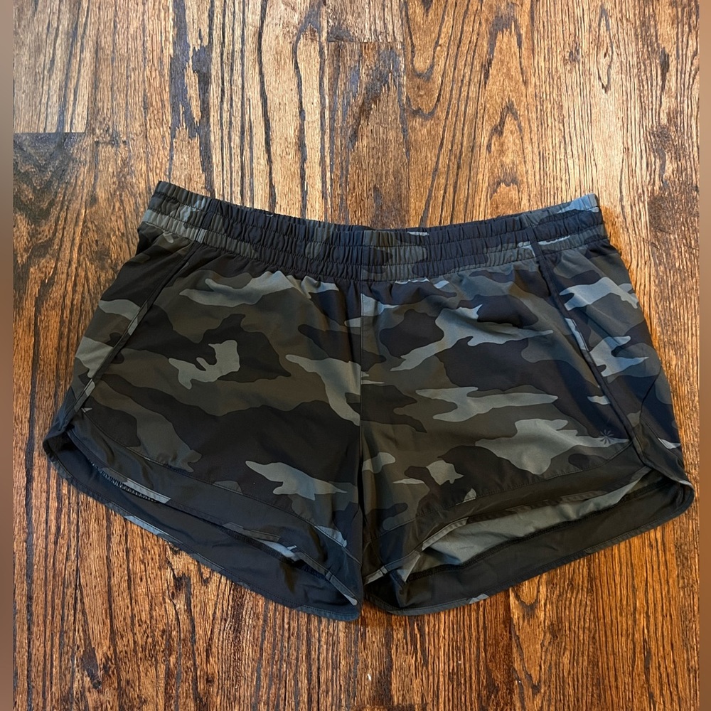 Athletes Mesh Racer Run Short Camo Sz XL